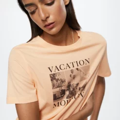 Mango Graphic T-Shirt -Mango popular store mango 9080 6767636 4