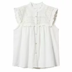 Mango Laser-Cut Details Top -Mango popular store mango 9090 0167636 5