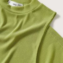 Mango Knit Semi-Transparent Top -Mango popular store mango 9091 9836336 5