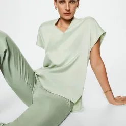 Mango Satin Blouse 11 Mango Satin Blouse -Mango popular store mango 9092 3646336 3