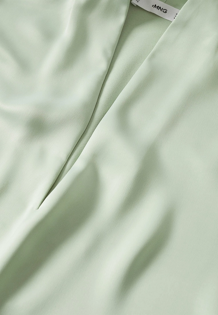 Mango Satin Blouse 8 Mango Satin Blouse - Image 6
