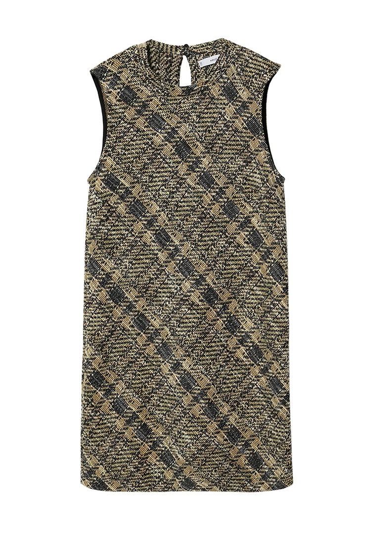 Mango Tweed Pinafore Dress 9 Mango Tweed Pinafore Dress - Image 7