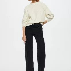 Mango Textured Round Neck Sweater -Mango popular store mango 9100 2726336 5