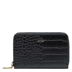 Mango Croc-Effect Wallet