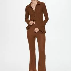 Mango Ribbed Flare Trousers 13 Mango Ribbed Flare Trousers -Mango popular store mango 9134 9717336 4