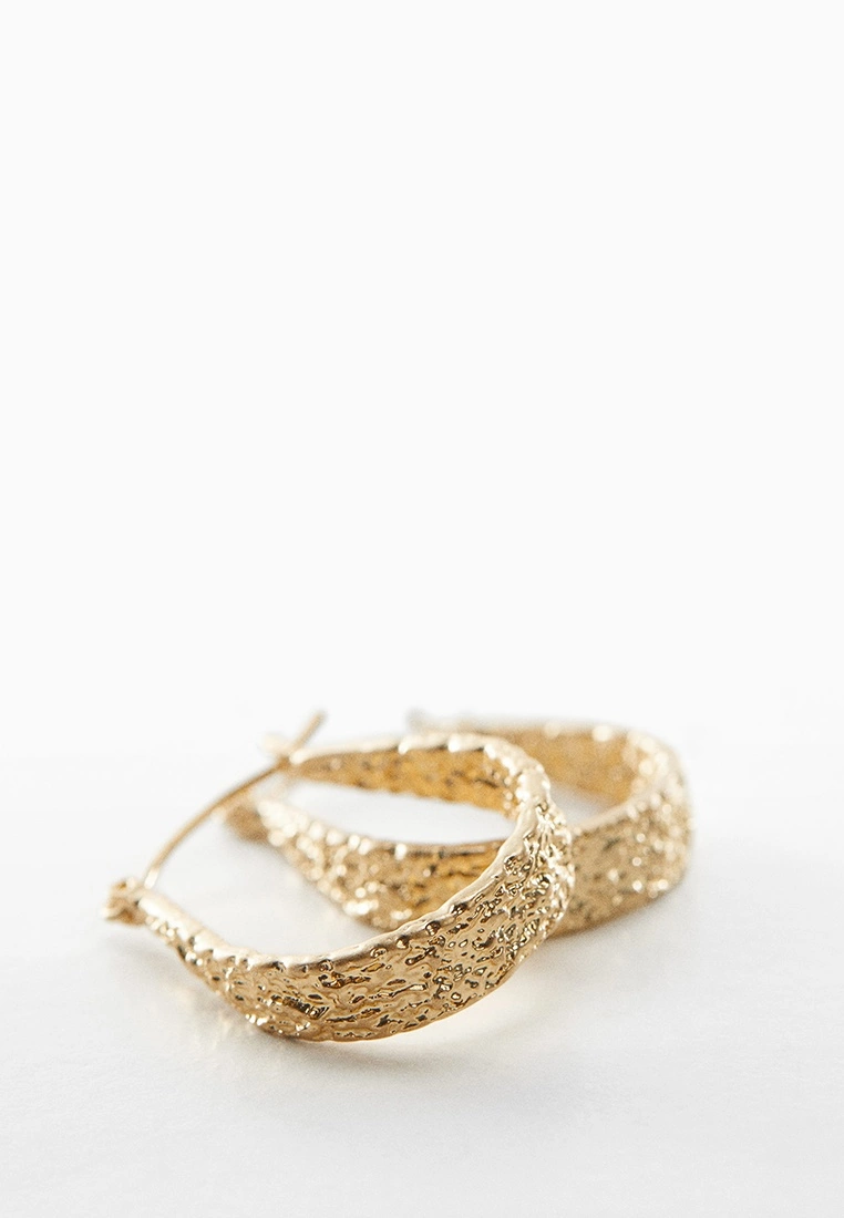 Mango Textured Earrings 4 Mango Textured Earrings - Image 2