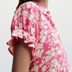 Mango Flowers Printed Shirt 10 Mango Flowers Printed Shirt -Mango popular store mango 9145 7967836 3