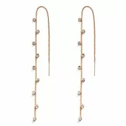 Mango Crystal Pendant Earrings