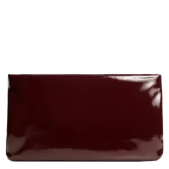 Mango Patent Leather Clutch
