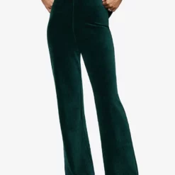 Mango Corduroy Trousers With Elastic Waist