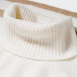 Mango Striped Turtleneck Sweater -Mango popular store mango 9183 0877836 6