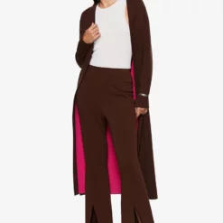 Mango Bicolor Long Cardigan