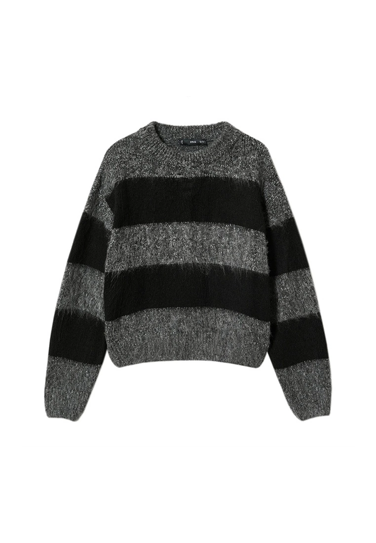 Mango Round-Neck Striped Sweater 9 Mango Round-Neck Striped Sweater - Image 7