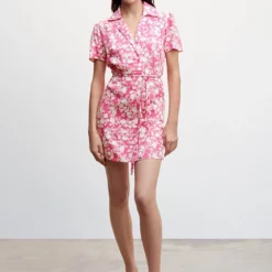 Mango Floral Shirt Dress 11 Mango Floral Shirt Dress -Mango popular store mango 9197 2967836 4