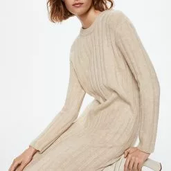 Mango Ribbed Midi Dress -Mango popular store mango 9209 1906336 6