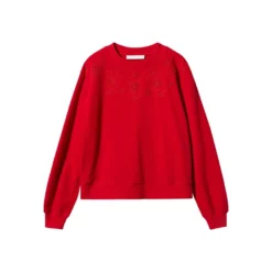 Mango Embroidered Cotton Sweatshirt -Mango popular store mango 9277 5677836 7
