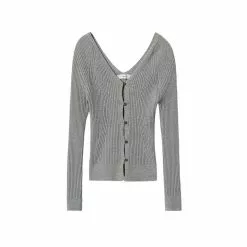 Mango Buttoned Ribbed Cardigan -Mango popular store mango 9282 5099626 7