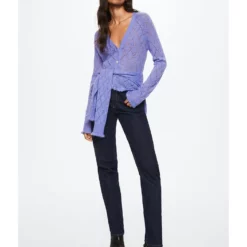 Mango Openwork Knit Cardigan -Mango popular store mango 9370 9522726 5