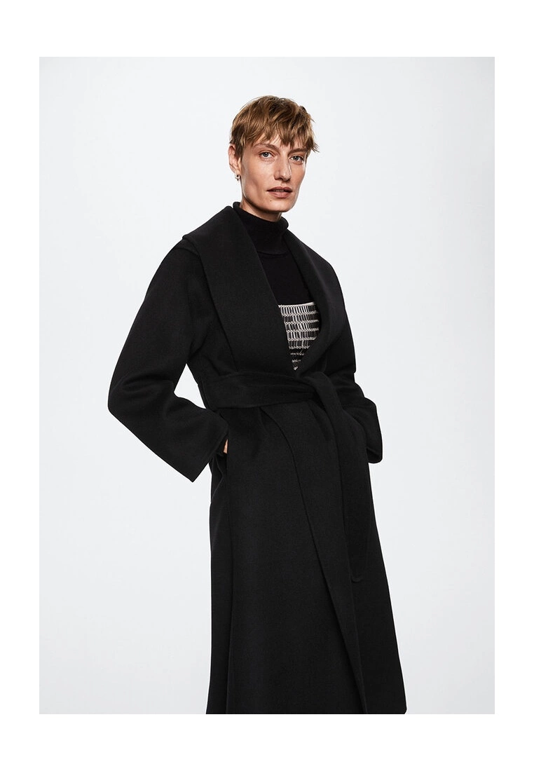 Mango Wool Handmade Coat 6 Mango Wool Handmade Coat - Image 4