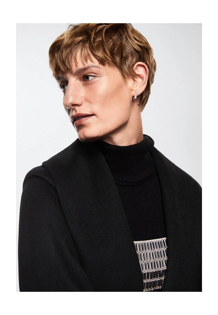 Mango Wool Handmade Coat 7 Mango Wool Handmade Coat - Image 5