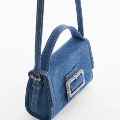 Mango Denim Bag With Long Handle -Mango popular store mango 9373 4915936 2