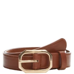 Mango Belt with Geometric Buckle