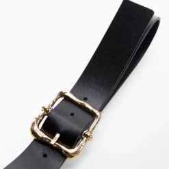 Mango Embossed Buckle Belt -Mango popular store mango 9386 9126936 3