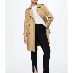 Mango Slit Hem Leggings -Mango popular store mango 9413 6622726 2