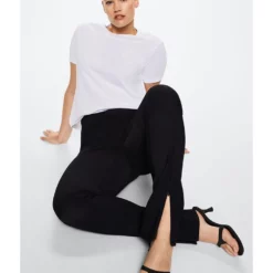 Mango Slit Hem Leggings -Mango popular store mango 9414 6622726 6