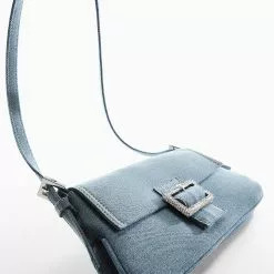 Mango Denim Buckle Bag -Mango popular store mango 9435 4125936 6