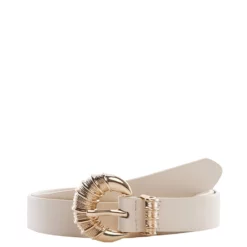 Mango Embossed Buckle Belt