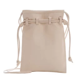 Mango Mini Leather Bucket Bag