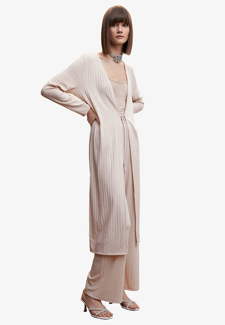 Mango Ribbed Long Cardigan 3 Mango Ribbed Long Cardigan