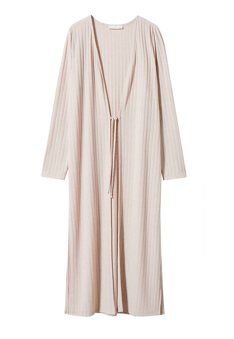 Mango Ribbed Long Cardigan 9 Mango Ribbed Long Cardigan - Image 7