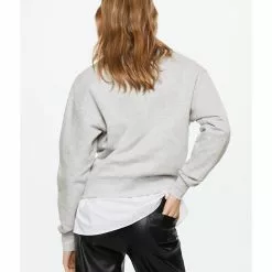 Mango Message Cotton Sweatshirt -Mango popular store mango 9484 3622726 3