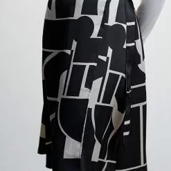 Mango Printed Satin Skirt -Mango popular store mango 9520 7398046 3