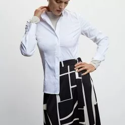 Mango Printed Satin Skirt -Mango popular store mango 9521 7398046 4