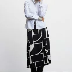 Mango Printed Satin Skirt -Mango popular store mango 9521 7398046 5