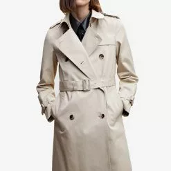 Mango Classic Belted Trench Coat