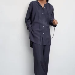 Mango Satin Palazzo Trousers 13 Mango Satin Palazzo Trousers -Mango popular store mango 9534 9398046 5