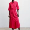 Mango Bow Shirt Dress -Mango popular store mango 9547 9148046 1