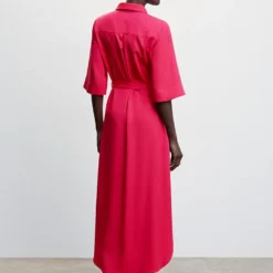 Mango Bow Shirt Dress -Mango popular store mango 9547 9148046 2