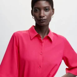 Mango Bow Shirt Dress -Mango popular store mango 9548 9148046 4