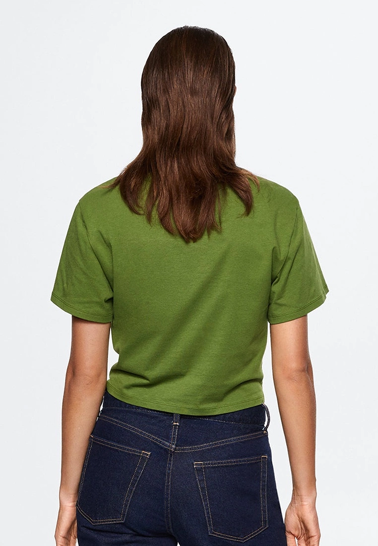 Mango Hoop Detail T-Shirt 4 Mango Hoop Detail T-Shirt - Image 2