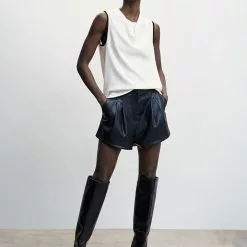 Mango Contrast Sleeve Blouse 11 Mango Contrast Sleeve Blouse -Mango popular store mango 9562 7938046 4