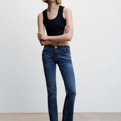 Mango Low Rise Flare Jeans -Mango popular store mango 9584 3648046 5