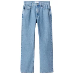 Mango High-Rise Straight Jeans -Mango popular store mango 9594 2888046 8