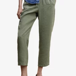 Mango Elastic Waist Modal Trousers