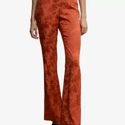 Mango Jacquard Fluid Trousers