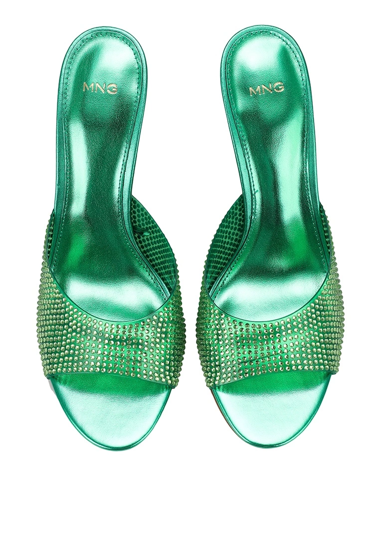 Mango Glitter Sandal Heels 6 Mango Glitter Sandal Heels - Image 4